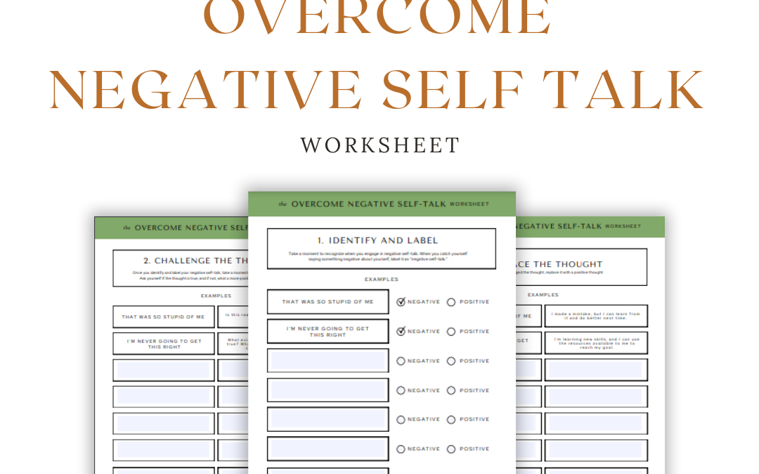 Overcome Negative Self Talk