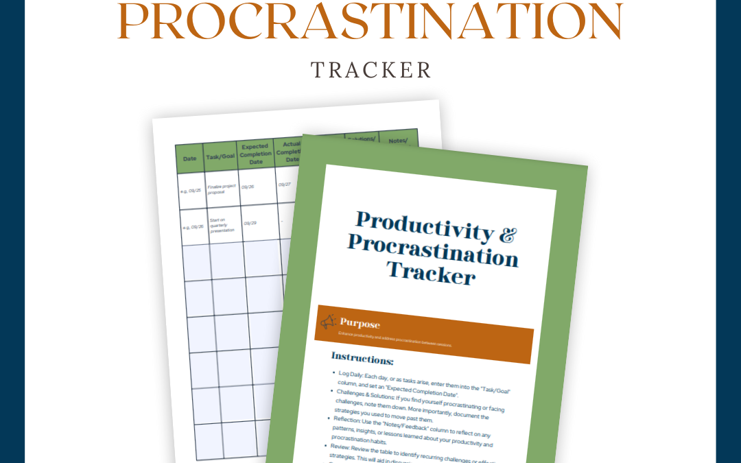 Productivity and Procrastination Tracker