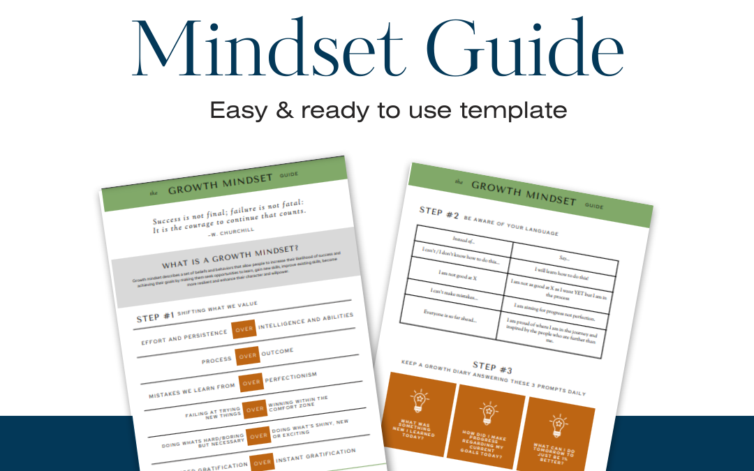 The Growth Mindset Guide