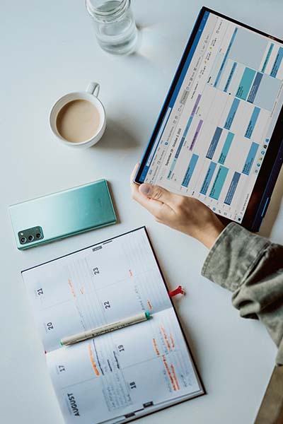 A busy, overcommitted calendar can add to stress and executive function challenges