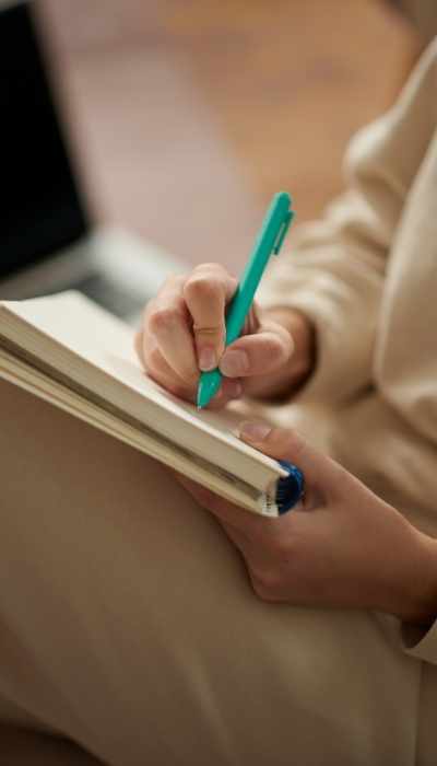Writing in a notepad before bed allows for a brain dump so you can have better sleep and ADHD won't be as much of a barrier Writing in a notepad before bed allows for a brain dump so you can have better sleep and ADHD won't be as much of a barrier