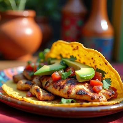 A simple taco dinner - it doesn't need to be picture perfect to be good for you and letting go of the gourmet might make meal times easier