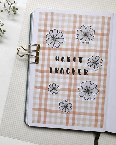 A visual habit tracker for tracking goal progress